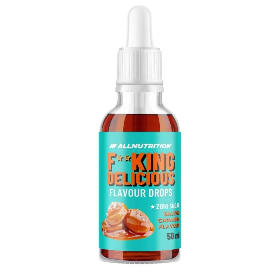 Allnutrition - Fitking Delicious Flavour Drops, Salted Caramel - 50 ml.