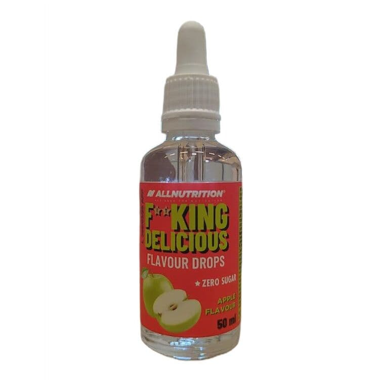 Allnutrition - Fitking Delicious Flavour Drops, Apple - 50 ml.