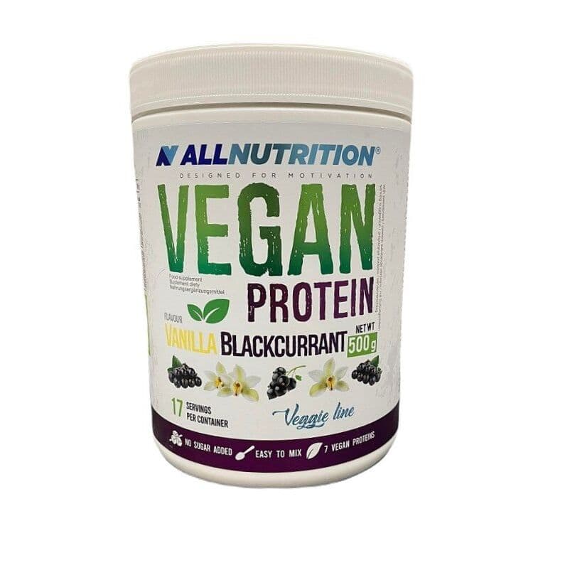 Vegan Protein, Vanilla Blackcurrant – 500g
