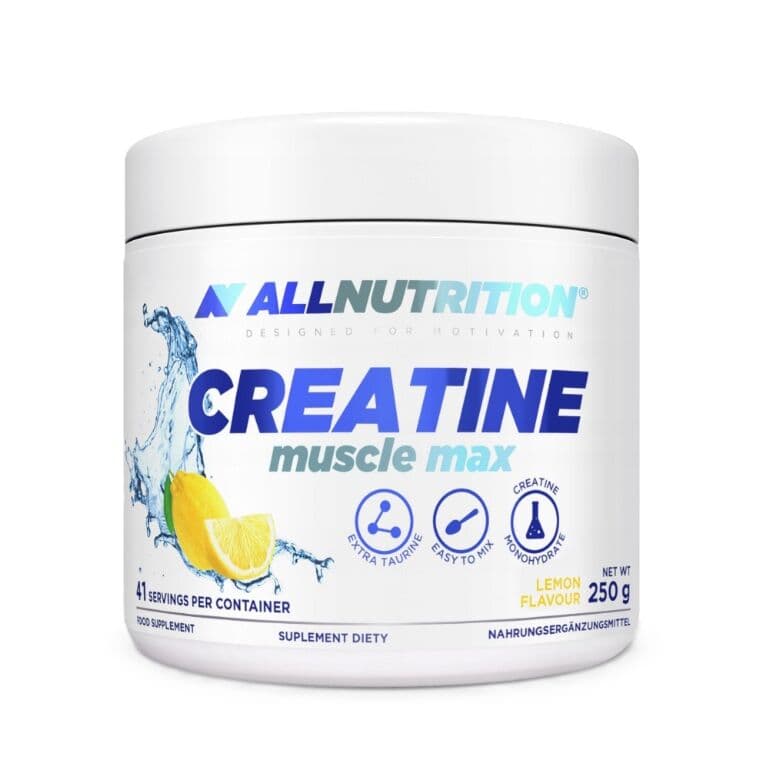 Creatine Muscle Max, Lemon – 250g