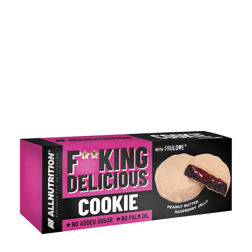Fitking Delicious Cookie, Peanut Butter Raspberry Jelly – 128g