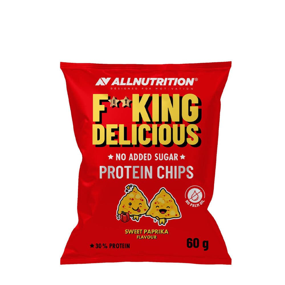 Allnutrition Fitking Delicious Protein Chips, Sweet Paprika – 60g