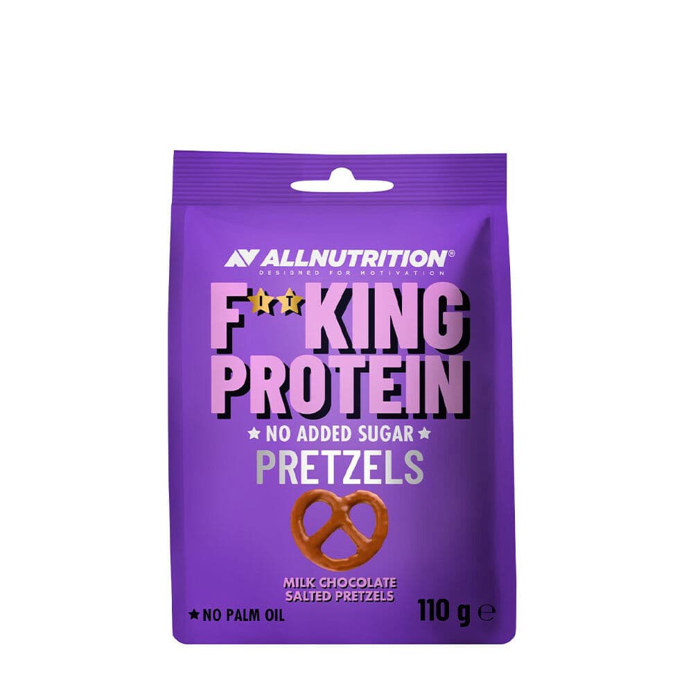 Fitking Protein Pretzels, Milk Chocolate Salted - 110g