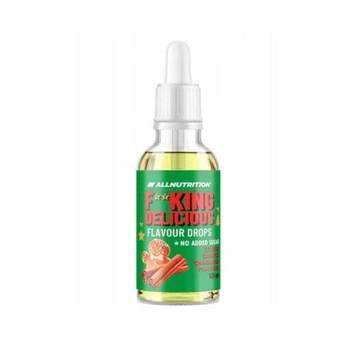 Fitking Delicious Flavour Drops, Cookie Crunch Cinnamon - 50 ml.
