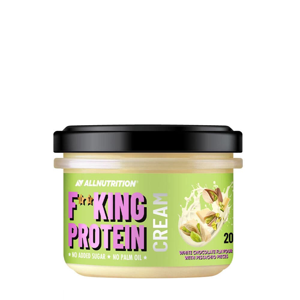 Fitking Protein Cream, White Chocolate with Pistachio Pieces - 200g