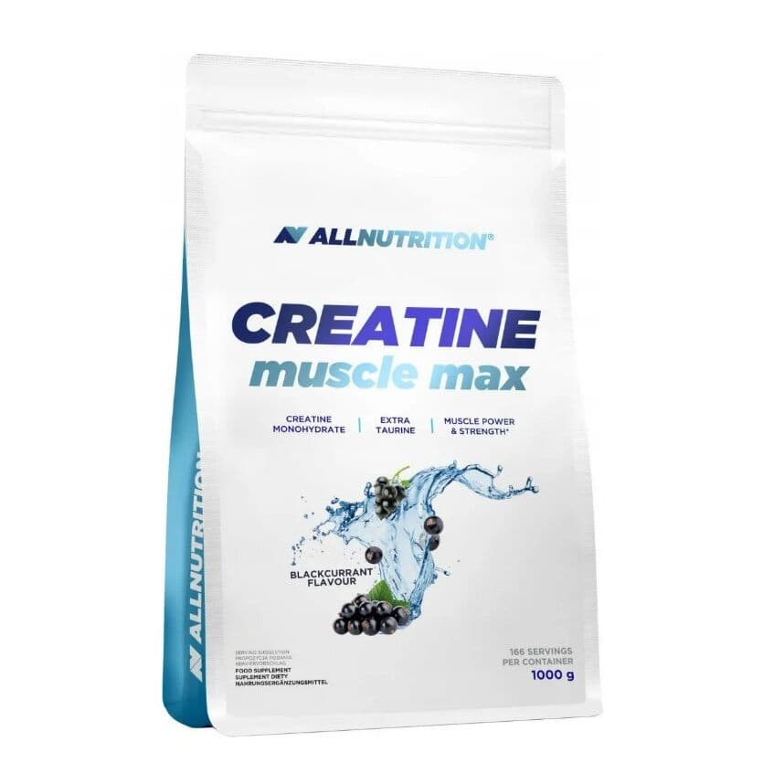 Allnutrition - Creatine Muscle Max, Blackcurrant - 1000g