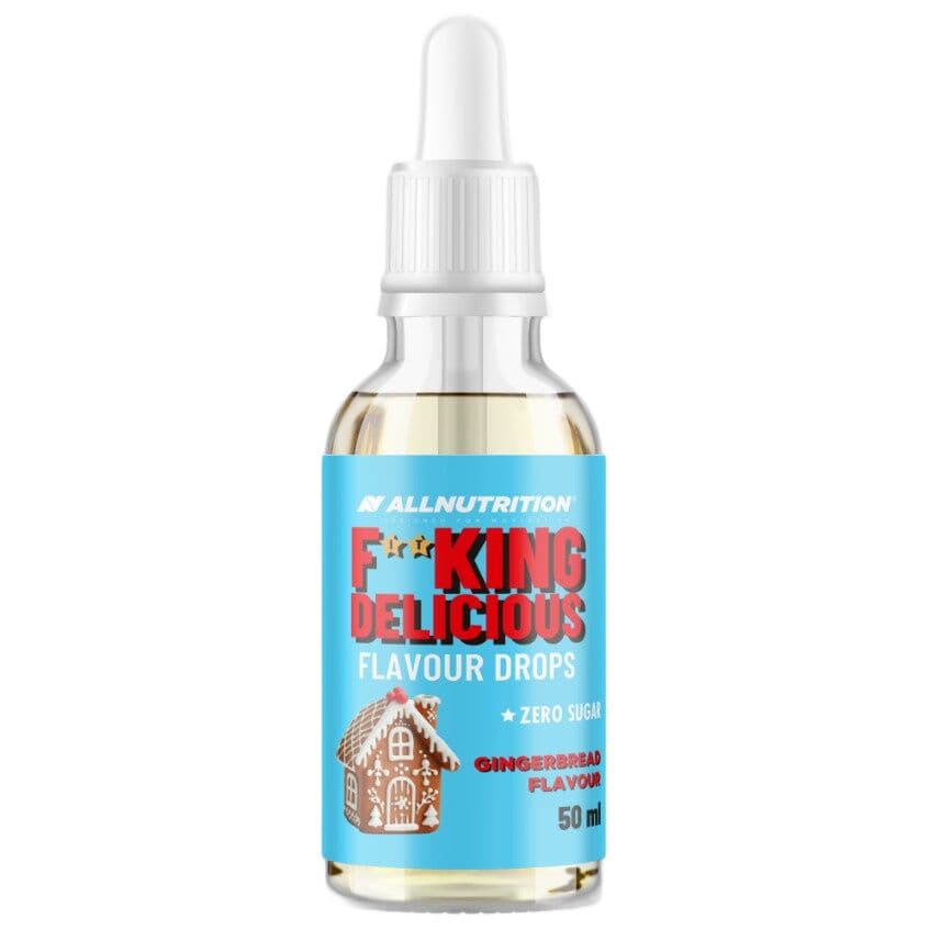 Allnutrition Fitking Delicious Flavour Drops, Gingerbread – 50 ml