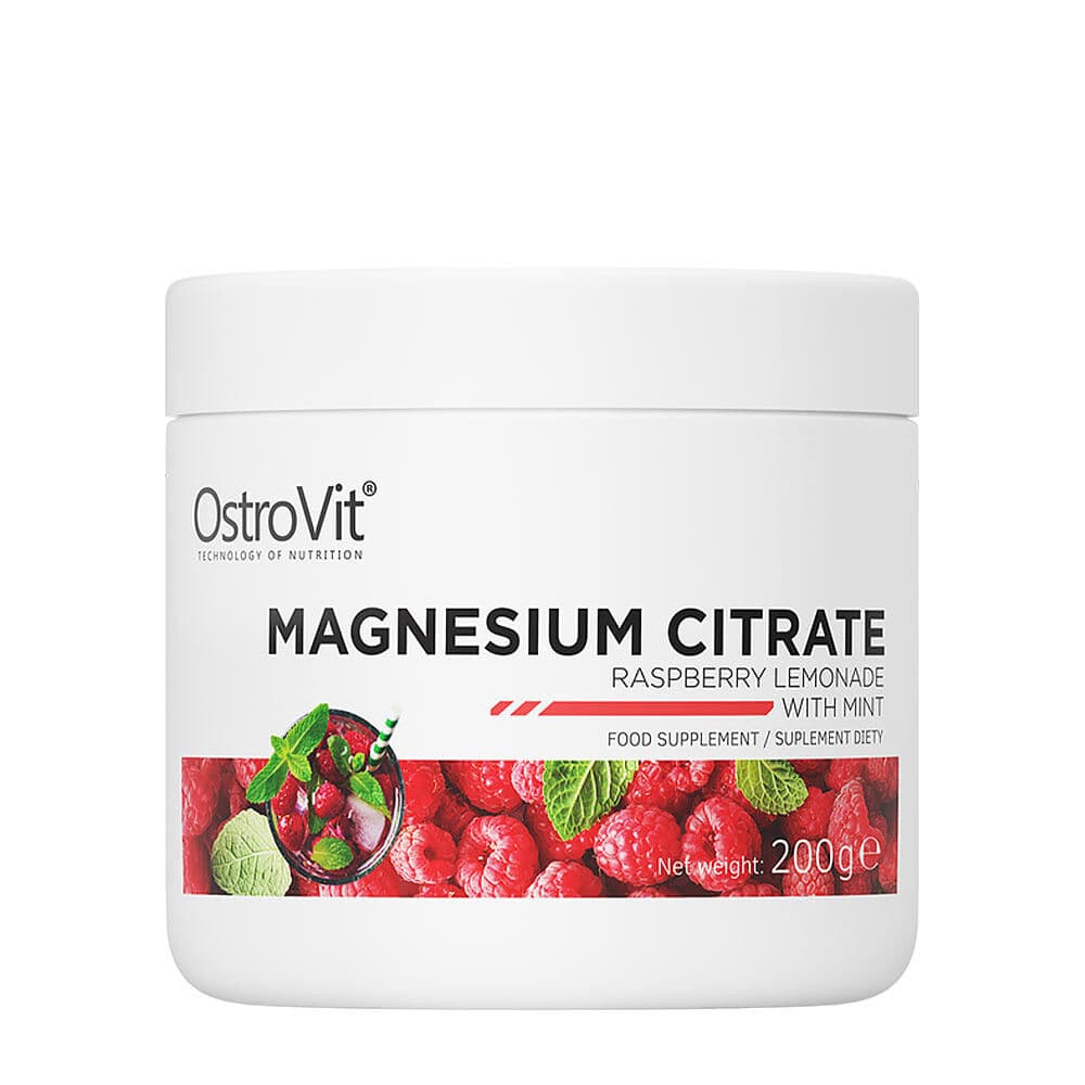 Ostrovit Magnesium Citrate – raspberry lemonade with mint (200 g)
