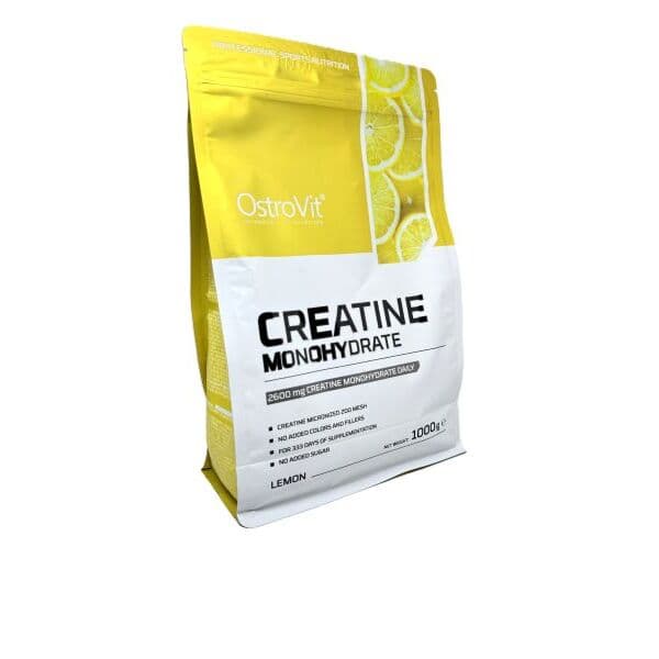 Creatine Monohydrate, Lemon – 1000g