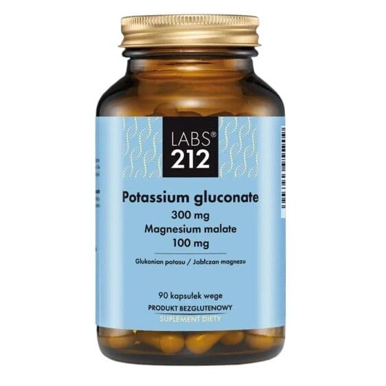 LABS212 Potassium gluconate/magnesium malate (90 caps)