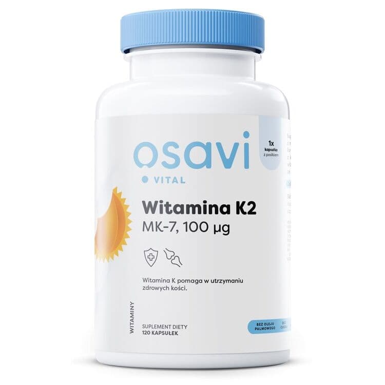 OSAVI Vitamin K2 MK-7, 100 mcg (120 caps)