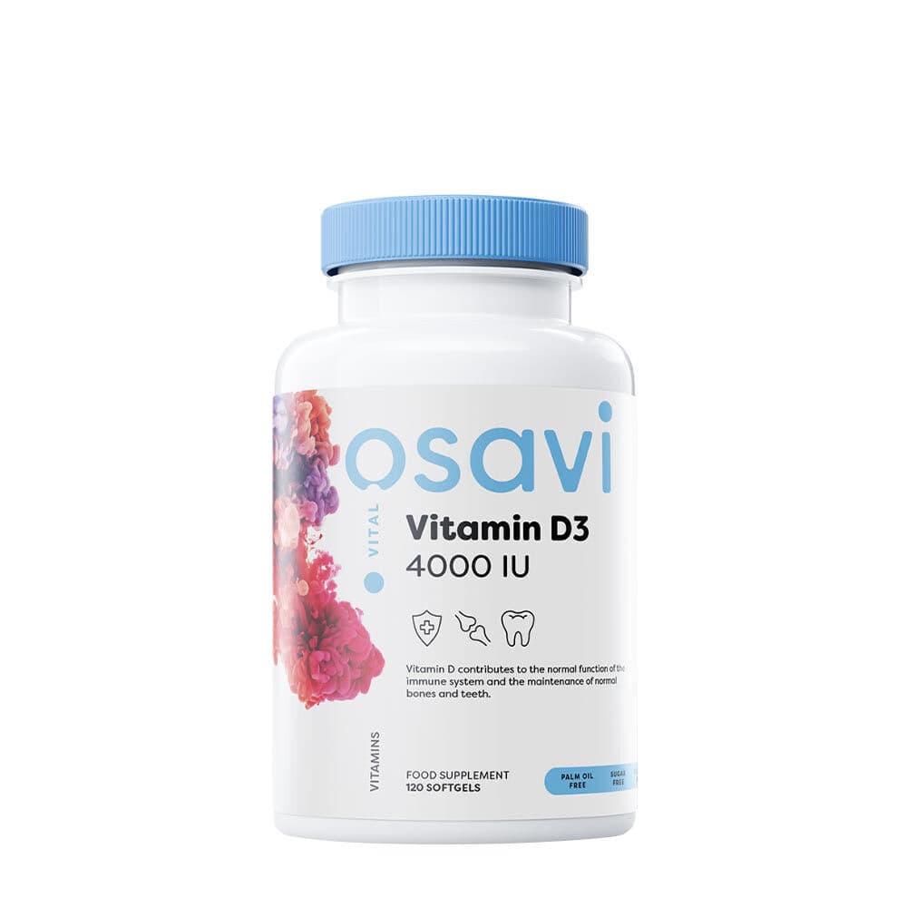 Vitamin D3, 4000IU - 120 softgels