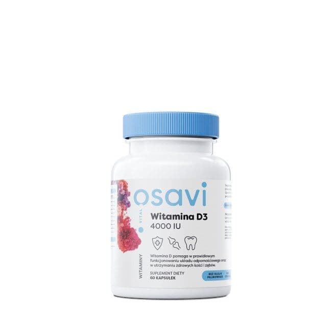 OSAVI Vitamin D3, 4000IU (60 caps)