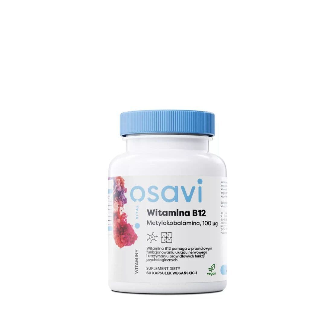 OSAVI Vitamin B12, 100 mcg (60 vcaps)