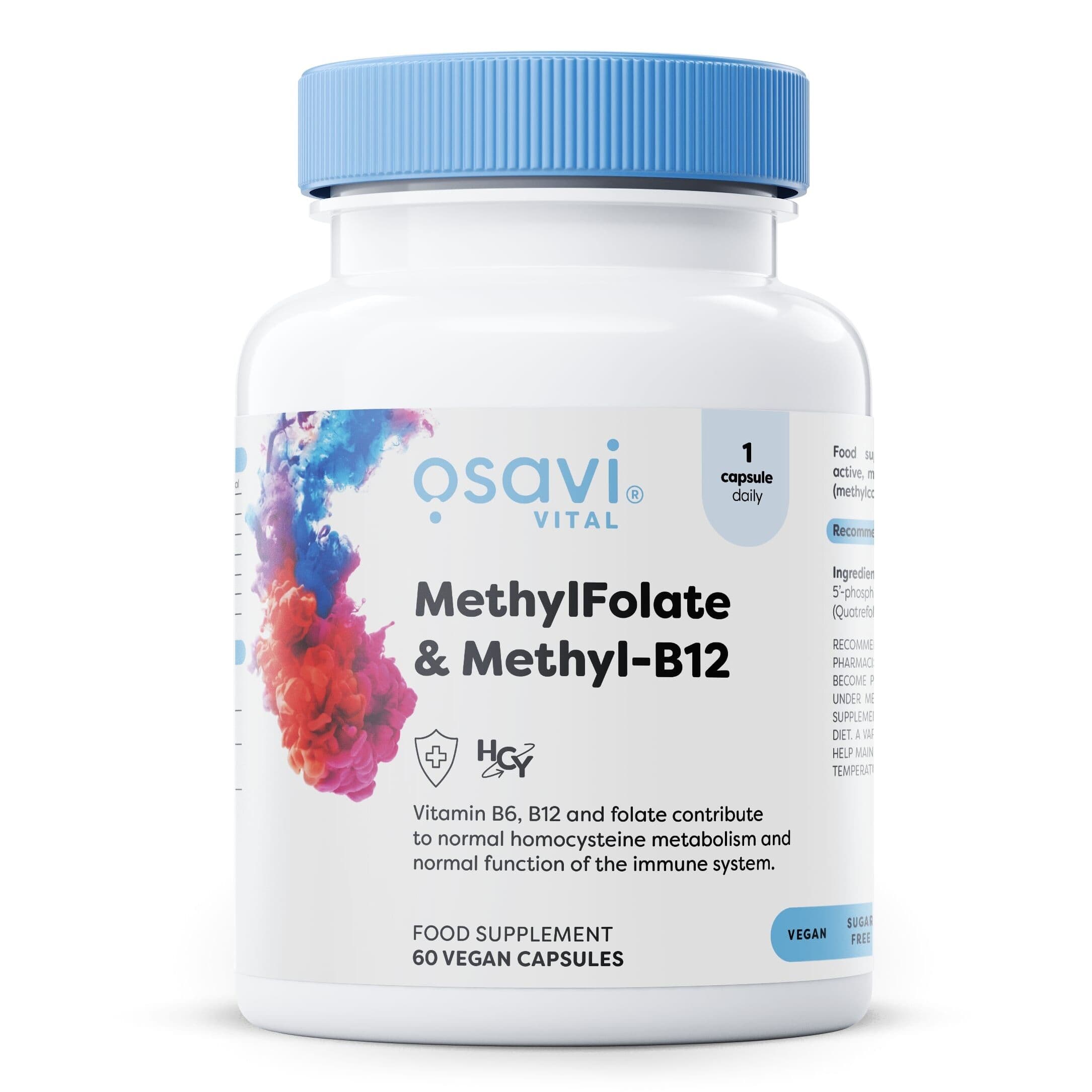 MethylFolate & Methyl-B12 – 60 vegan caps