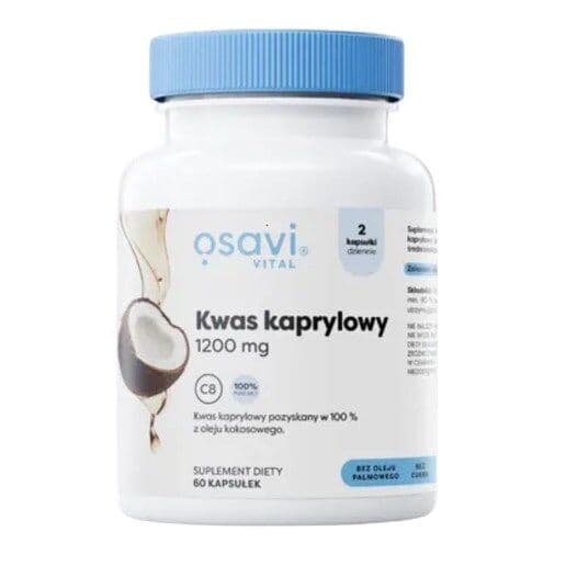 OSAVI Caprylic acid 1200 mg (60 caps)