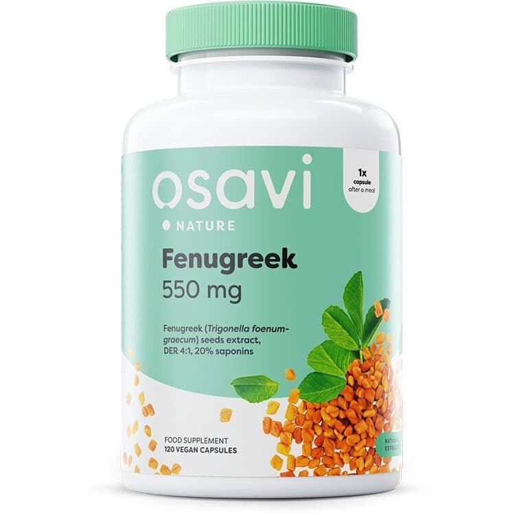 Fenugreek, 550mg – 120 vcaps