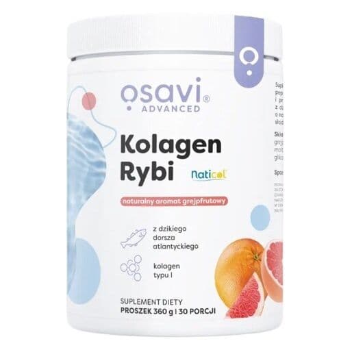 OSAVI Fish Collagen from Wild Cod, Lemon (360 g)