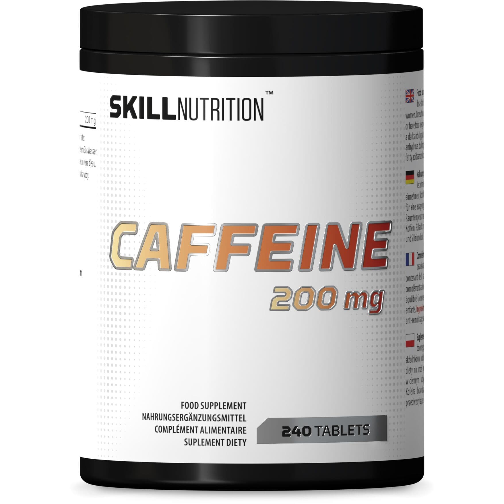 Caffeine, 200mg – 240 tabs