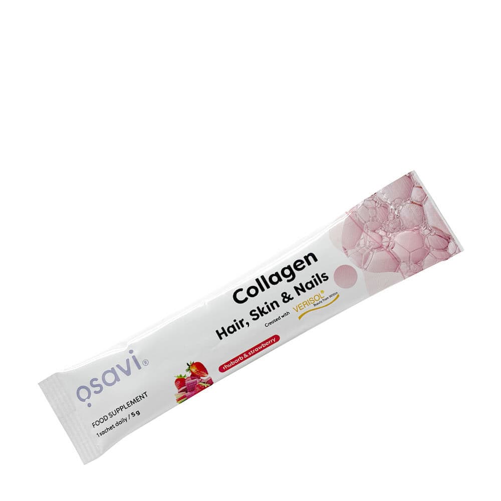 Collagen Peptides (Hair Skin & Nails), Rhubarb & Strawberry – 5g (1 serving)