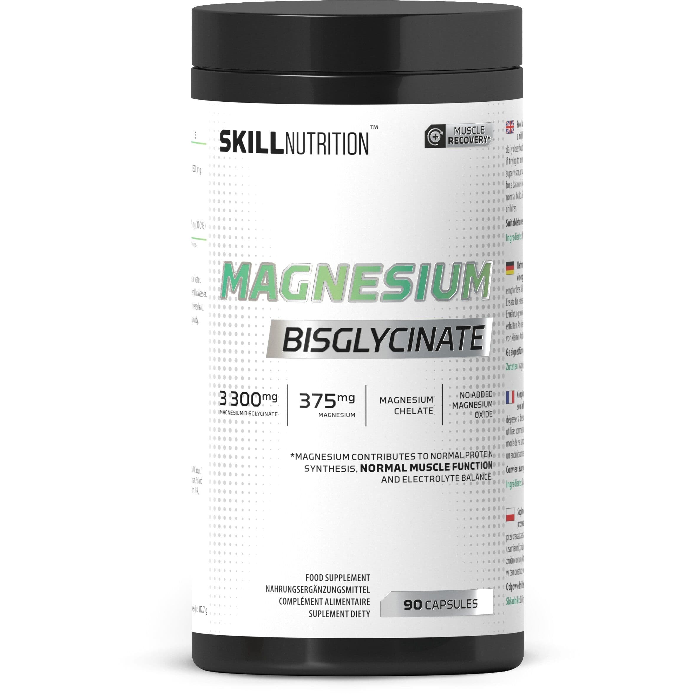 Magnesium Bisglycinate – 90 capsules