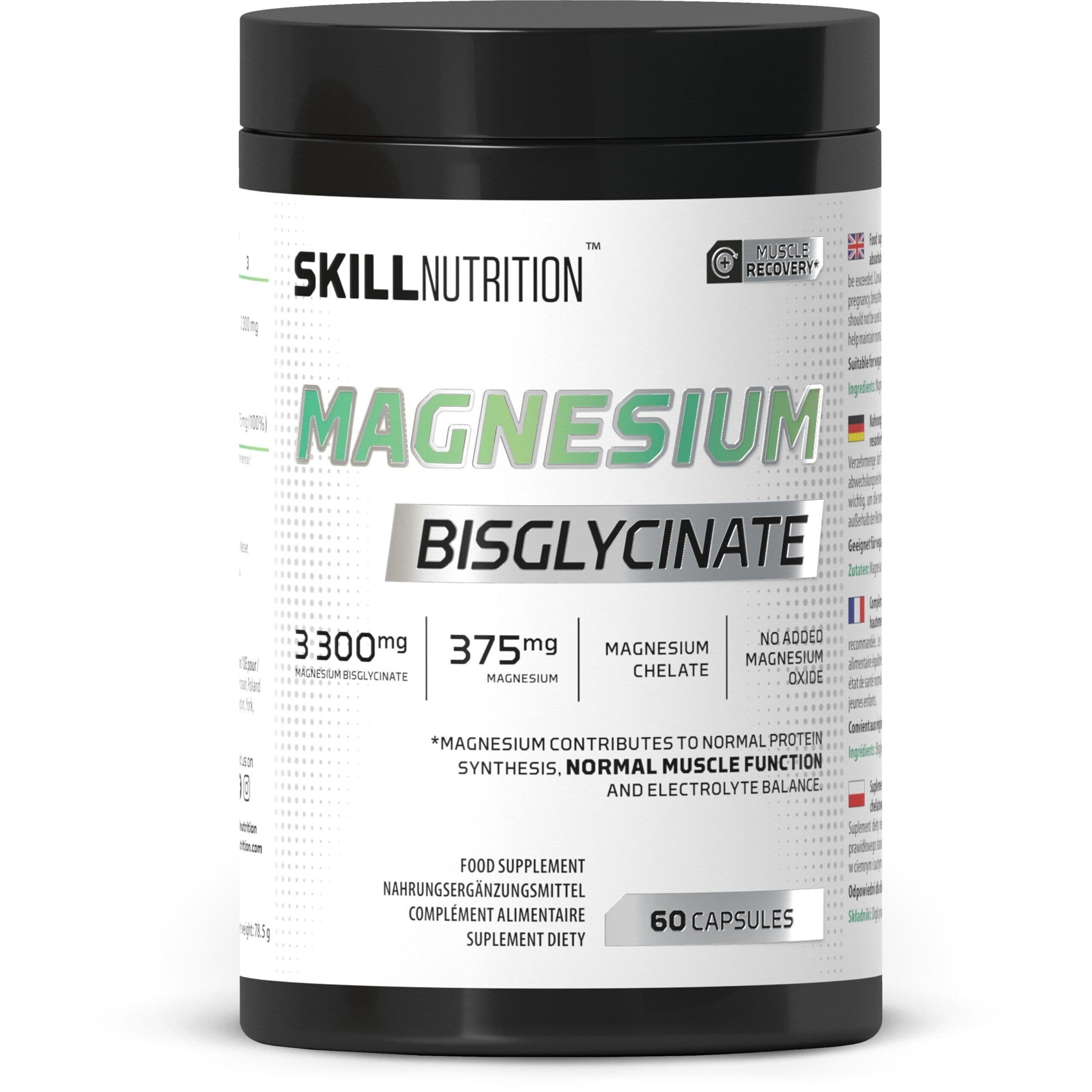 Magnesium Bisglycinate – 60 caps
