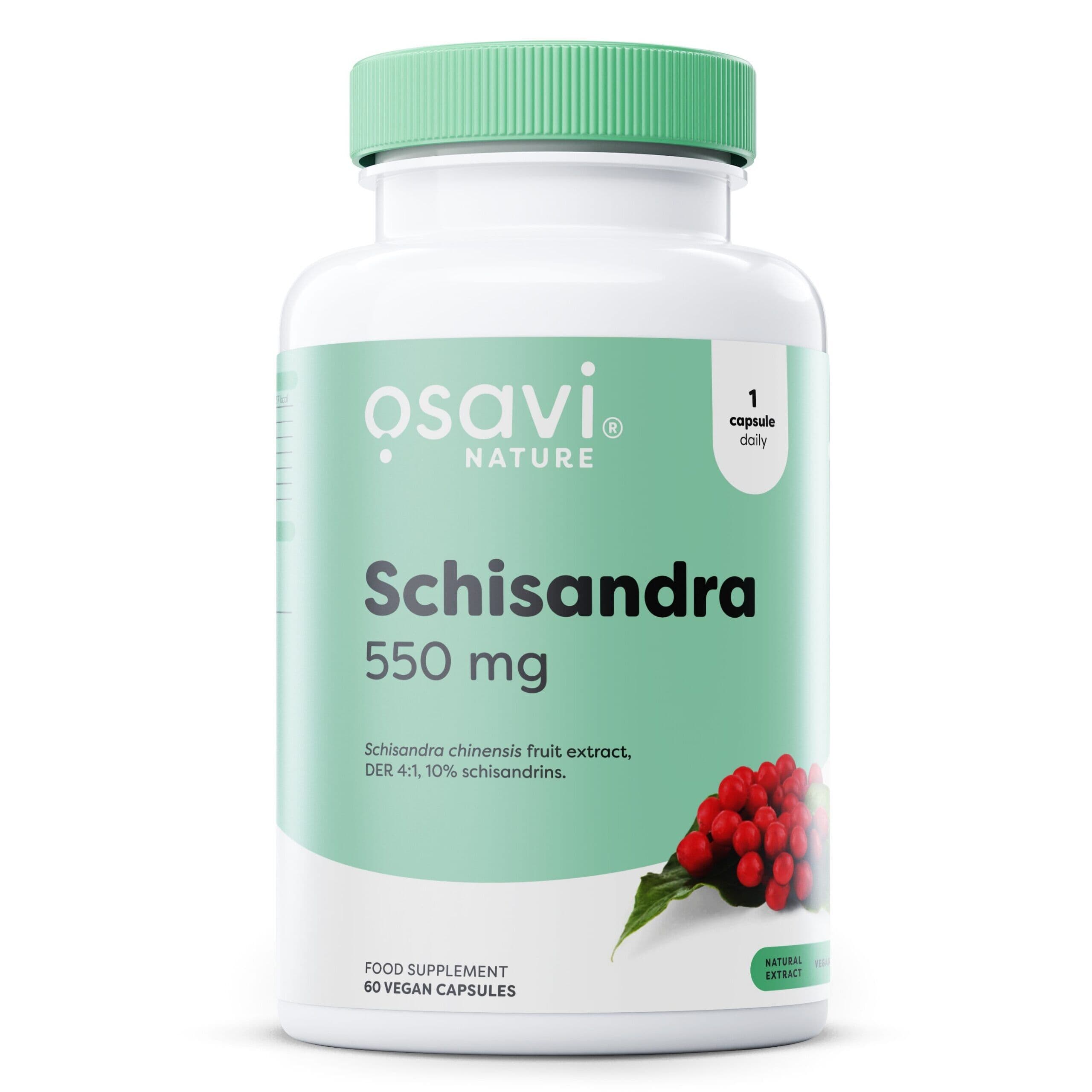 Schisandra, 550 mg – 60 vegan caps