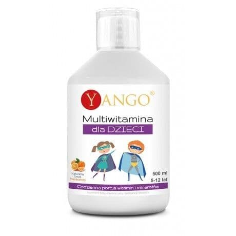 YANGO Multivitamin for kids (500 ml / 16,9 fl. oz.)