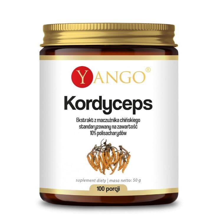 YANGO Cordyceps extract – 10% polysaccharides (50 g)