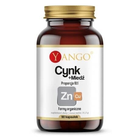 YANGO Zinc + Copper (90 caps)