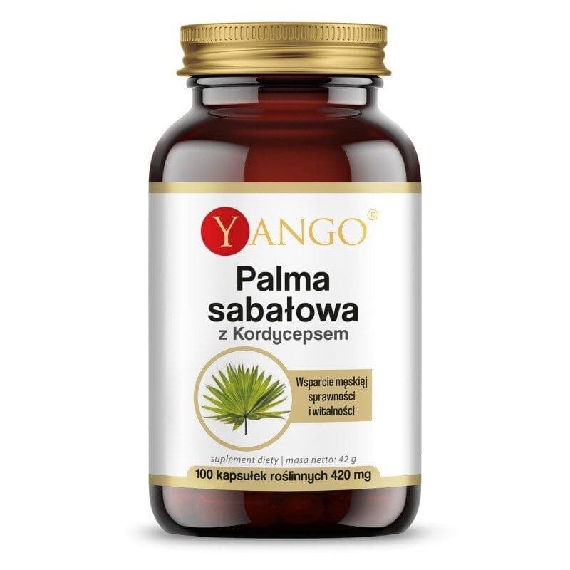 YANGO Saw palmetto with cordyceps (100 capsules)