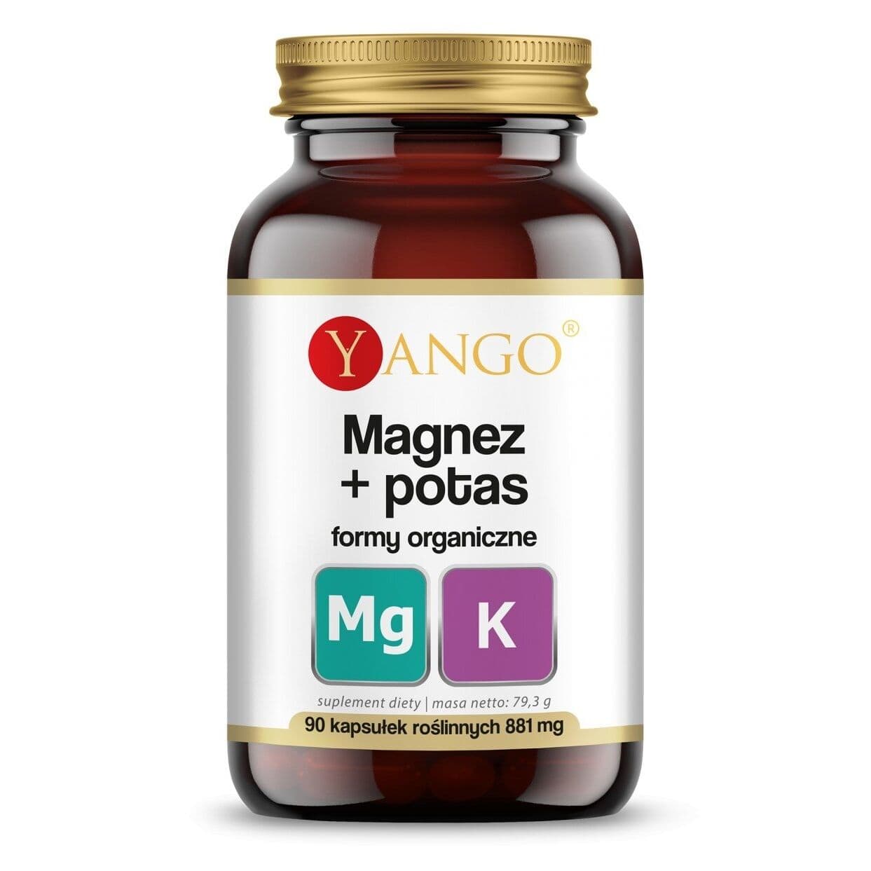 YANGO Magnesium + Potassium (90 caps)