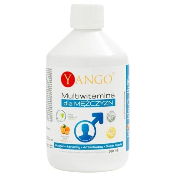 YANGO Multivitamin for men (500 ml / 16,9 fl. oz.)