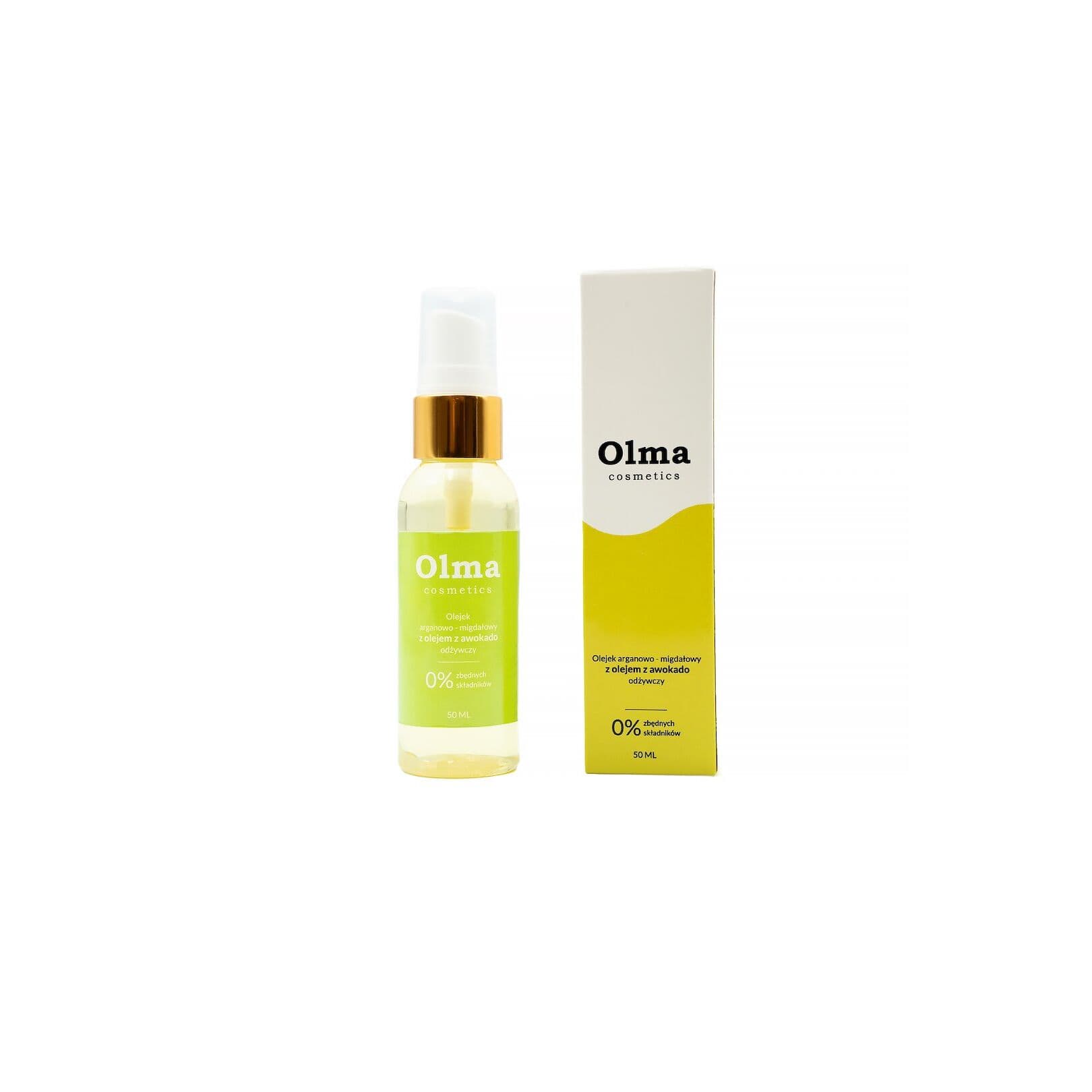 OLMA COSMETICS Argan-almond oil with avocado oil – Nourishing (50 ml)