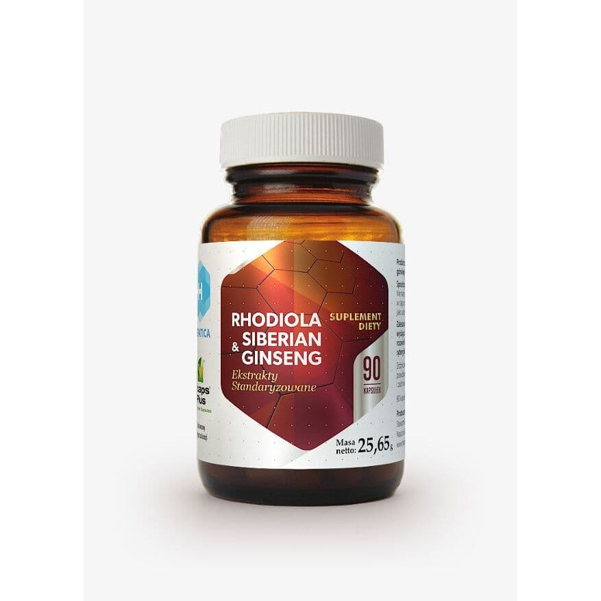 HEPATICA Rhodiola & Siberian Ginseng (90 caps)