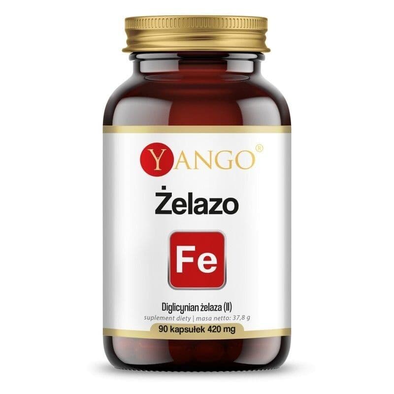 YANGO Ferrous – ferrous bisglycinate (II) (90 caps)
