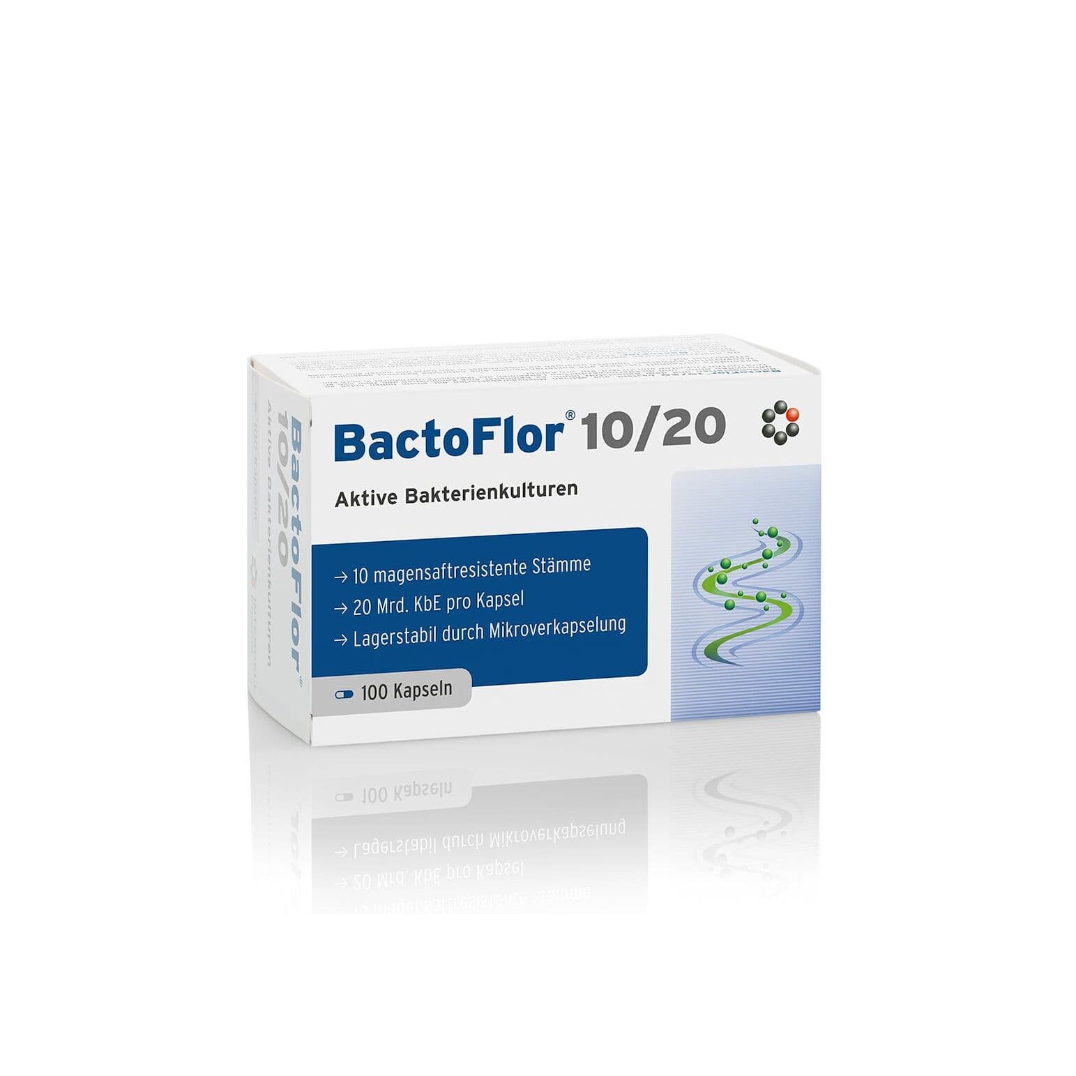 INTERCELL PHARMA BactoFlor 10/20 (100 capsules)