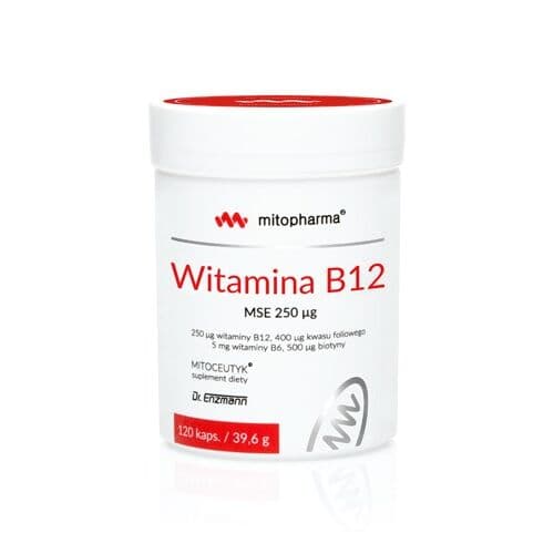 DR. ENZMANN MSE Vitamin B12 MSE, 250 mcg (120 Kapseln)