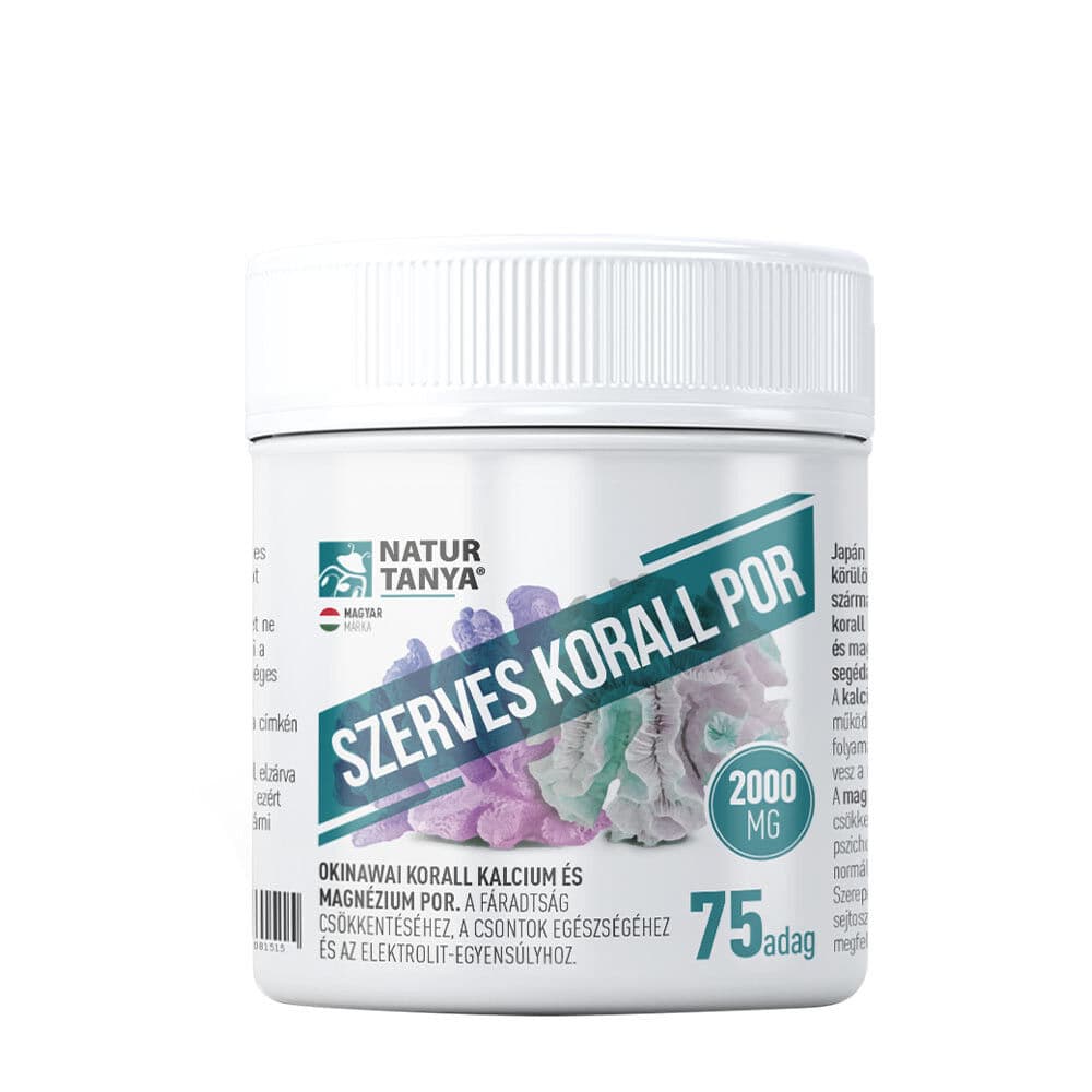 Natur Tanya Szerves Korall Por (75 Servings)
