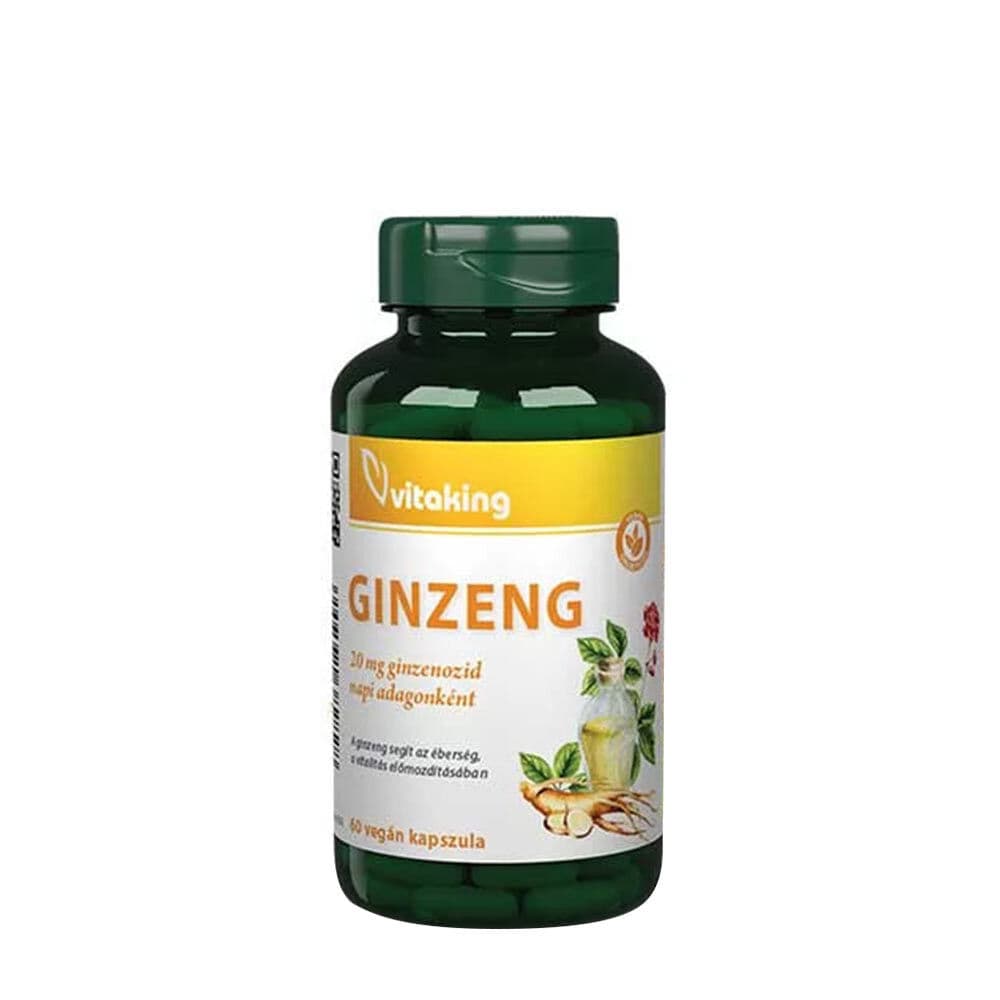 Vitaking Ginseng Extract 100 mg (60 Capsules)