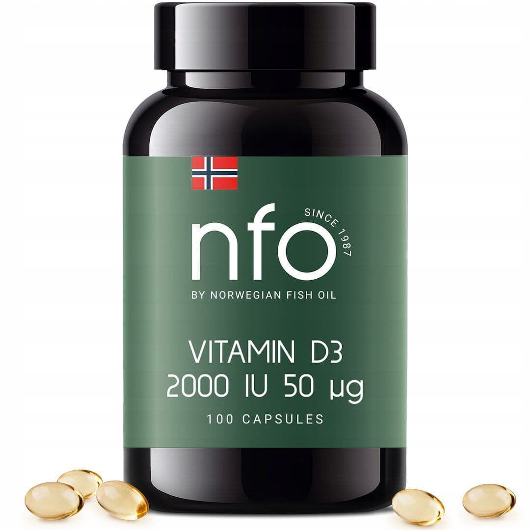 NFO Vitamin D3 2000 IU (100 caps)