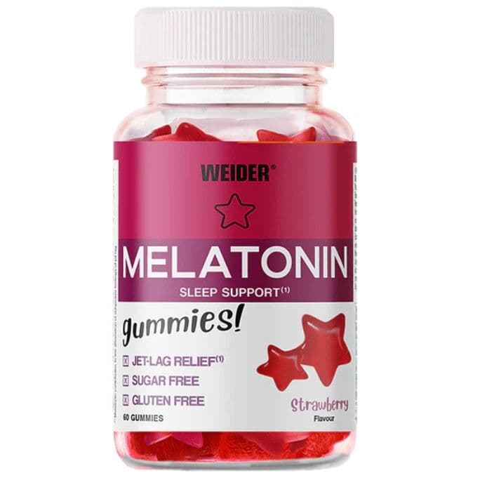 Melatonin, Strawberry – 60 Fruchtgummis