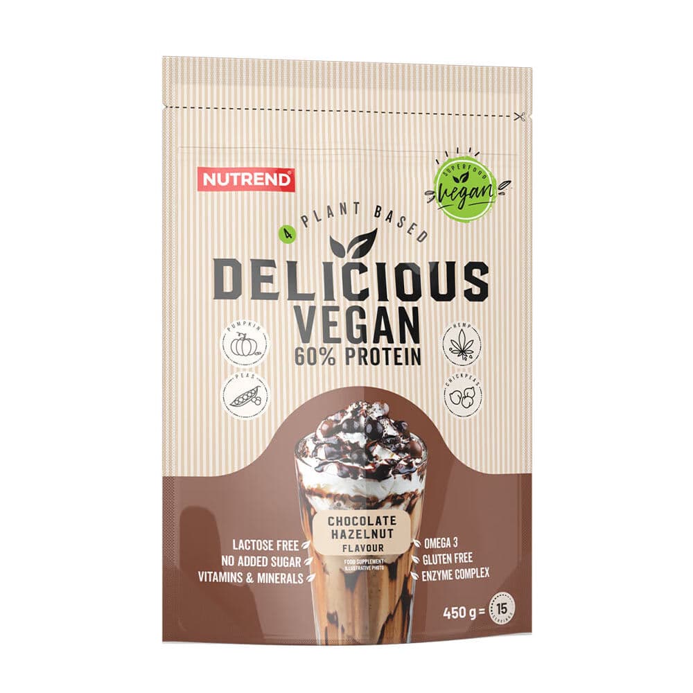 Delicious Vegan, Chocolate Hazelnut - 450g