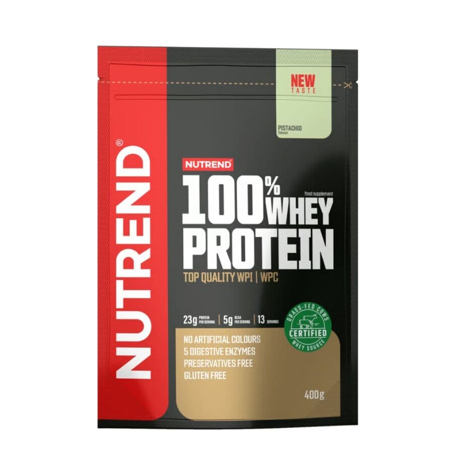 Nutrend – 100% Whey Protein, Pistachio – 400g