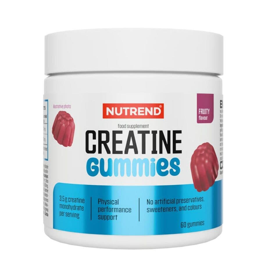 Creatine Gummies, Fruity – 60 gummies