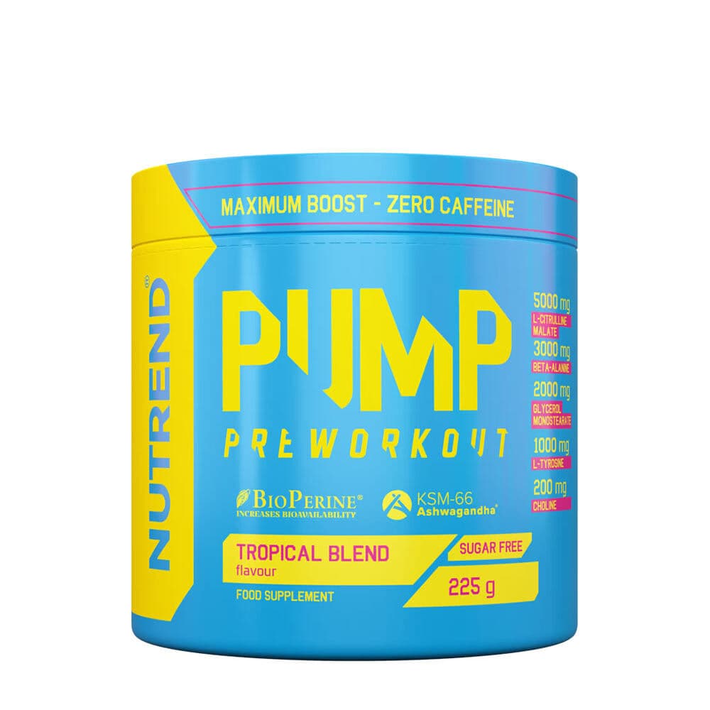 Pump Pre-Workout, Tropical Blend - 225g