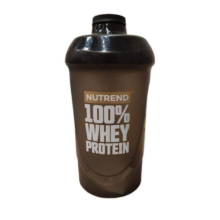 Nutrend – Shaker 100% Whey Protein, Black – 600 ml