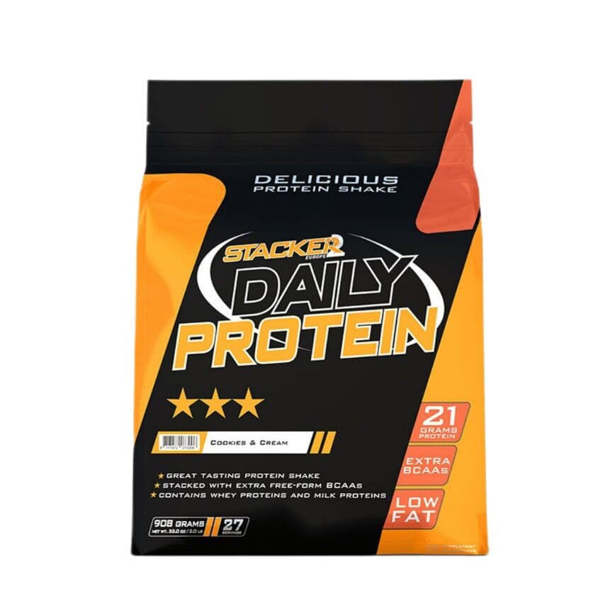 Stacker2 Europe – Daily Protein, Cookies & Cream – 908g