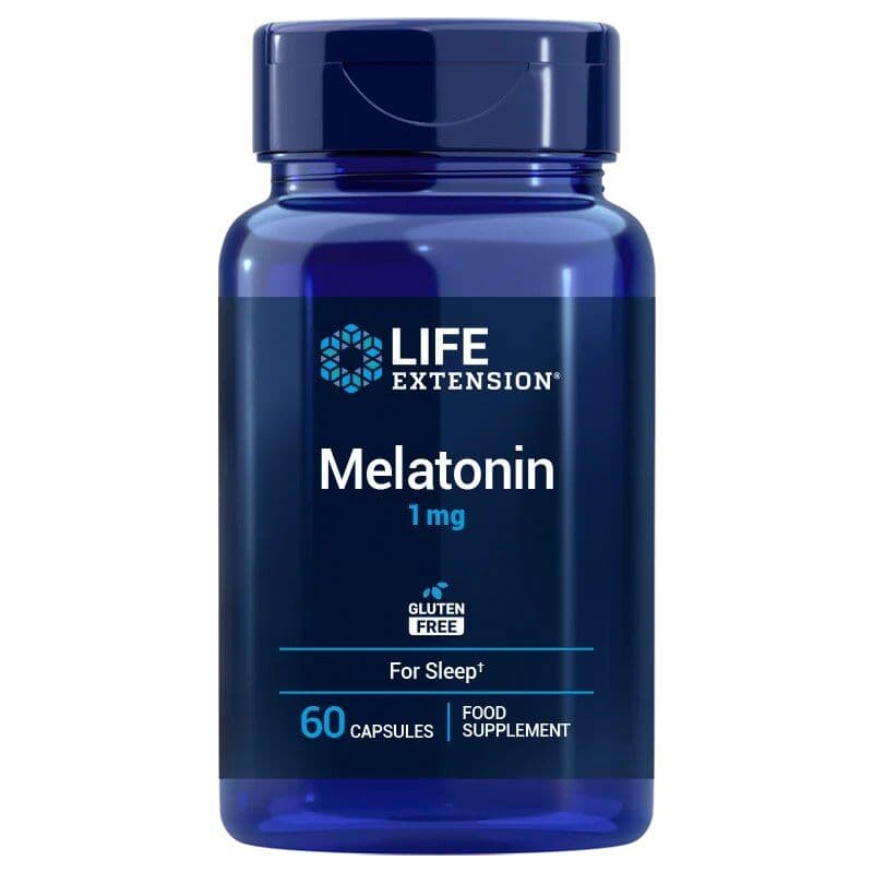 LIFE EXTENSION Melatonin, 1 mg EU version (60 caps)