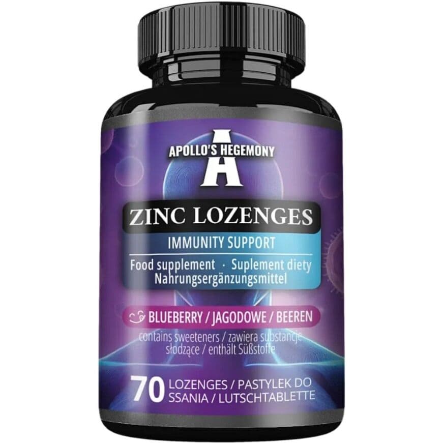 Zinc Lozenges, Blueberry – 70 lozenges